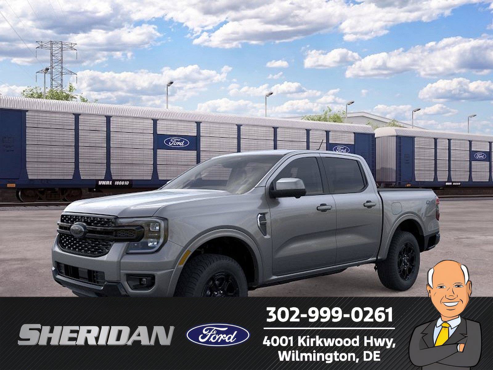 New 2026 Ford Ranger Lariat w/ Black Appearance Package AWD/4WD image 1