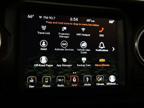 Used 2019 Jeep Wrangler Unlimited Sahara w/ Uconnect 4C Nav & Sound Group AWD/4WD image 20