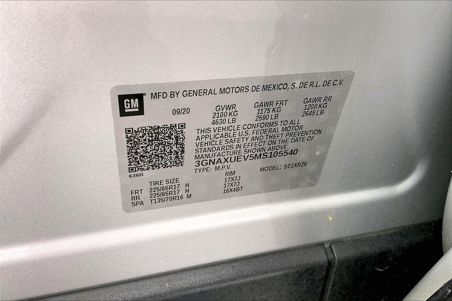 Used 2021 Chevrolet Equinox LT AWD/4WD image 30