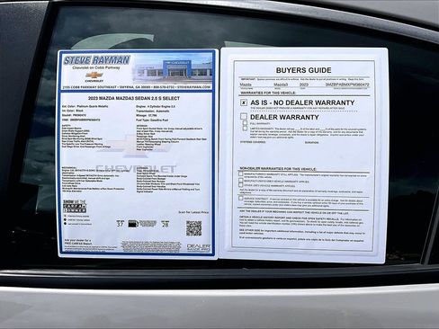 Used 2023 MAZDA MAZDA3 s image 26