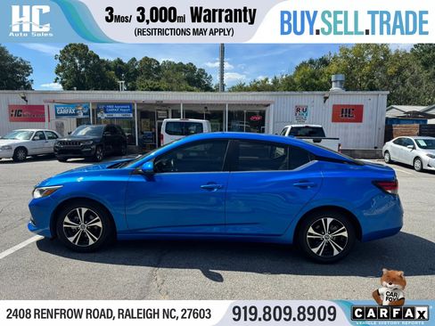 Used 2021 Nissan Sentra SV FWD image 2