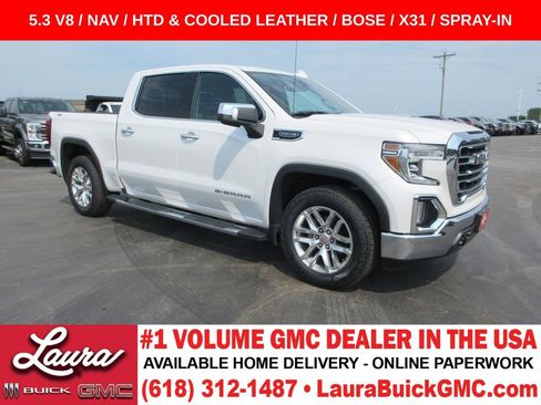 Used 2019 GMC Sierra 1500 SLT w/ SLT Premium Package AWD/4WD image 1