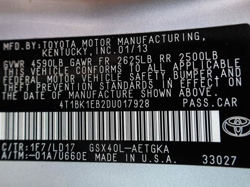 Used 2013 Toyota Avalon XLE FWD image 16
