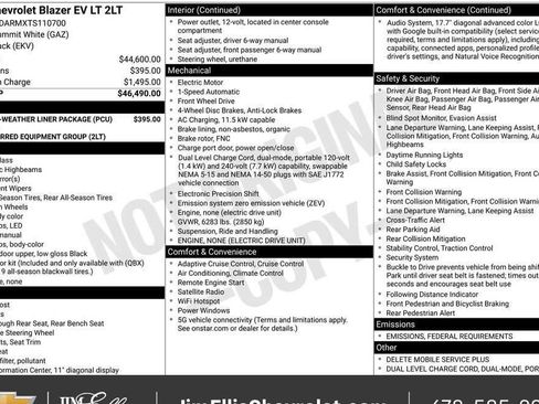 New 2026 Chevrolet Blazer EV LT image 4