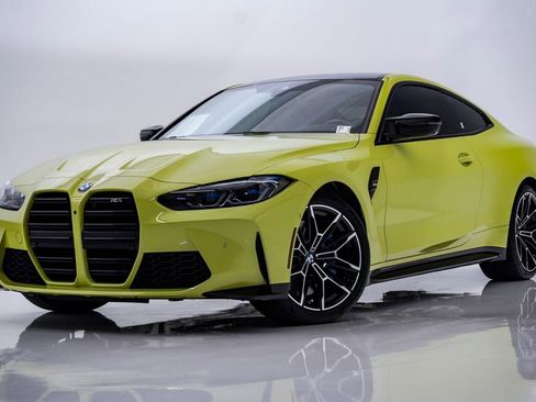 Used 2021 BMW M4 Coupe w/ Executive Package RWD image 1