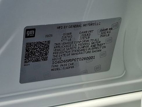 Used 2026 Cadillac CT4 V Blackwing w/ Climate Package RWD image 26