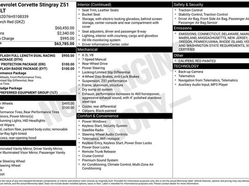 Used 2017 Chevrolet Corvette Stingray Coupe image 29