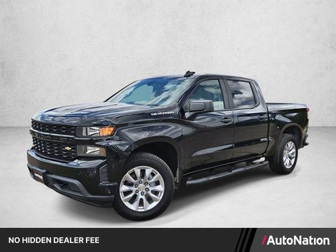 Used 2020 Chevrolet Silverado 1500 Custom w/ Custom Convenience Package AWD/4WD image 1