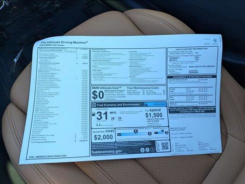 New 2026 BMW 330i Sedan w/ Convenience Package image 18