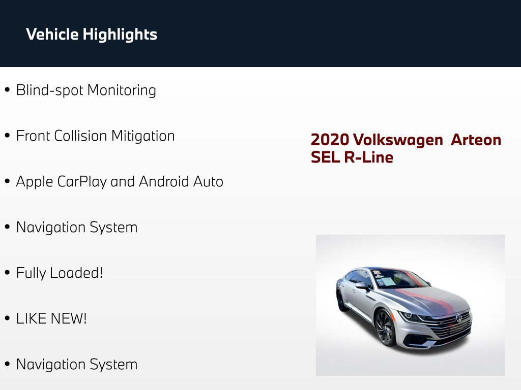 Used 2020 Volkswagen Arteon SEL FWD image 74