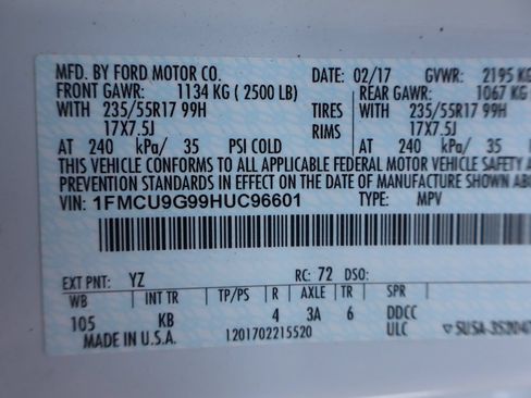 Used 2017 Ford Escape SE AWD/4WD image 47