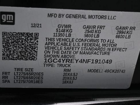 Used 2022 Chevrolet Silverado 2500 High Country w/ Z71 Off-Road Package AWD/4WD image 21