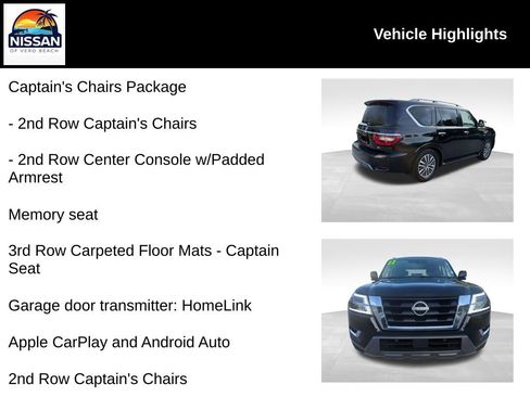 Used 2021 Nissan Armada SL w/ Captain's Chairs Package RWD image 18