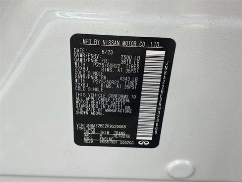 Used 2024 INFINITI QX80 Sensory w/ All-Season Package image 26