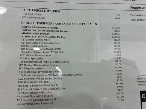 New 2025 Mercedes-Benz Sprinter 2500 image 15