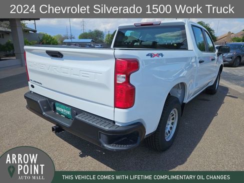 Used 2024 Chevrolet Silverado 1500 W/T w/ Trailering Package AWD/4WD image 11