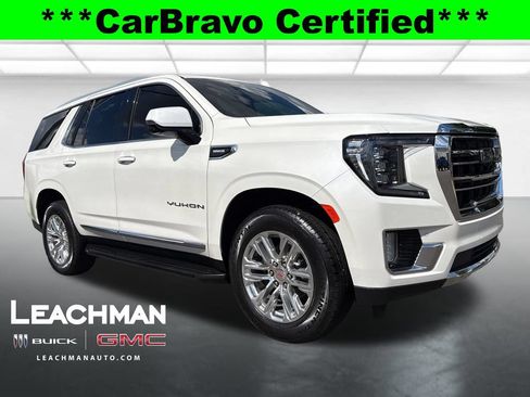 Certified 2021 GMC Yukon SLT w/ SLT Premium Package AWD/4WD image 1
