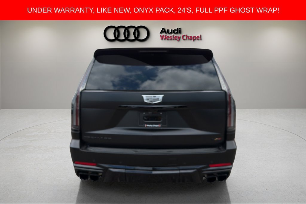 Used 2026 Cadillac Escalade V w/ LPO, ONYX Package AWD/4WD image 4