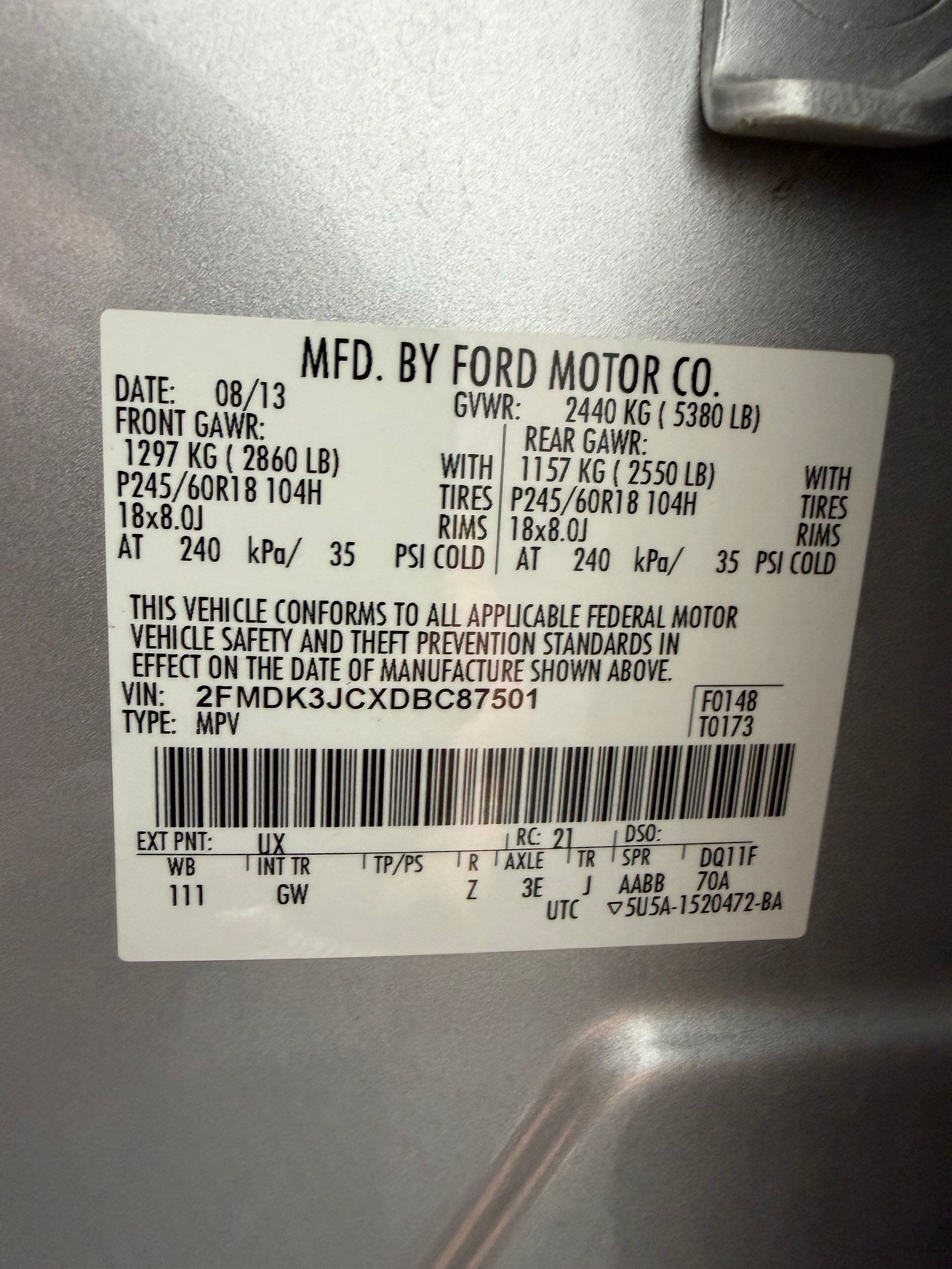 Used 2013 Ford Edge SEL FWD image 22