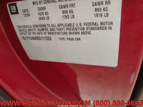 Used 2005 Chevrolet Corvette Coupe w/ Preferred Equipment Group image 15