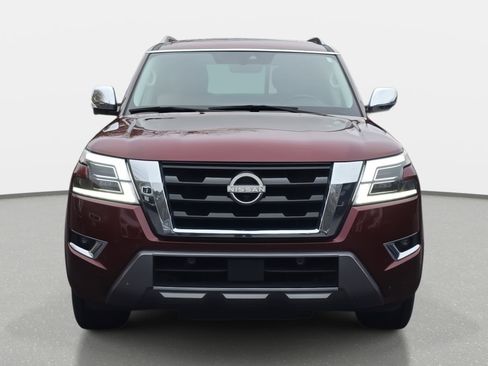 Used 2021 Nissan Armada Platinum w/ Captain's Chairs Package image 2