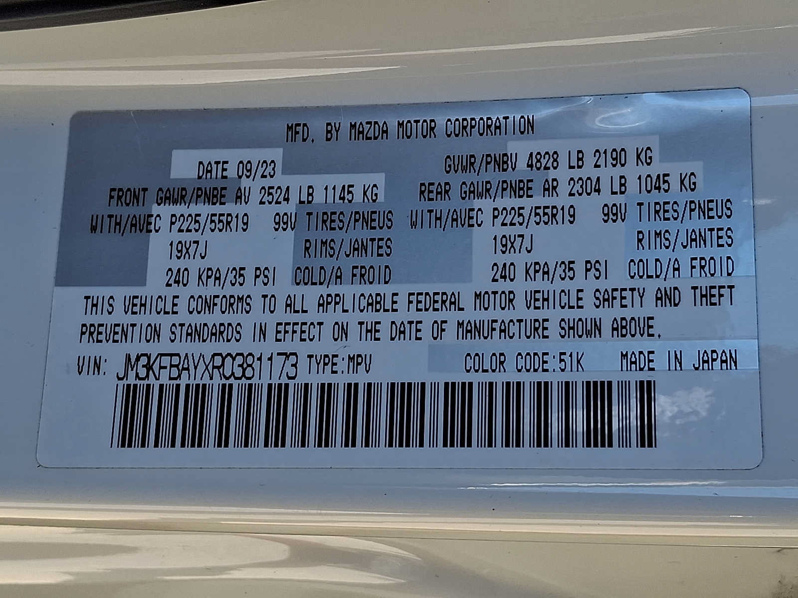 Certified 2024 MAZDA CX-5 Carbon Edition AWD/4WD image 26
