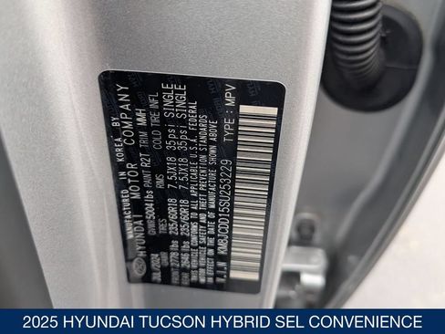 Used 2025 Hyundai Tucson SEL AWD/4WD image 37