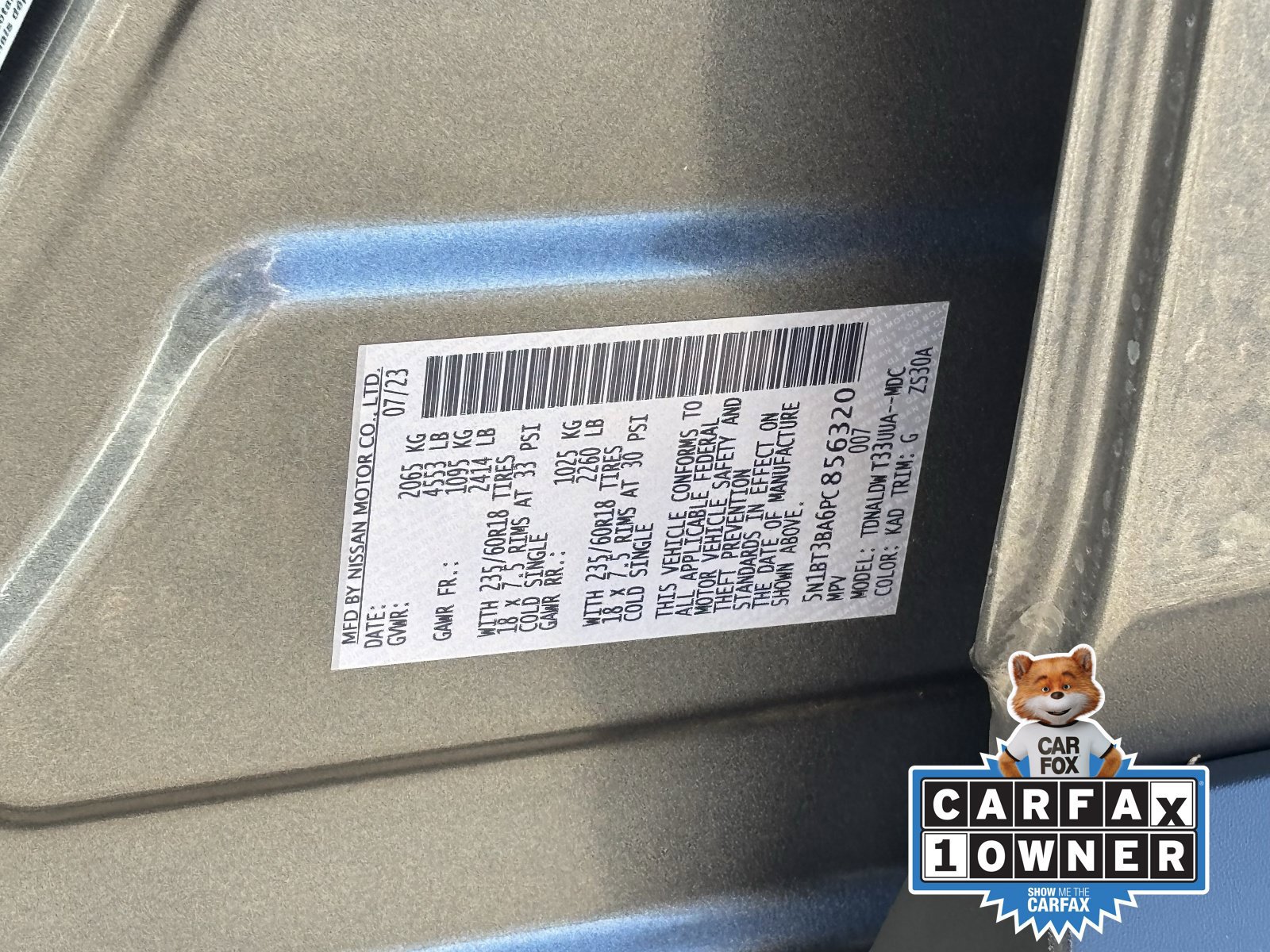 Certified 2023 Nissan Rogue SV FWD image 33