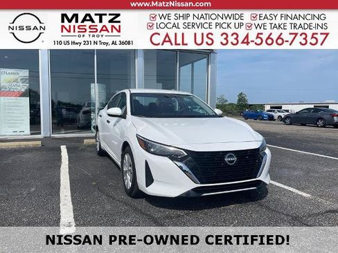 Certified 2025 Nissan Sentra S FWD image 1
