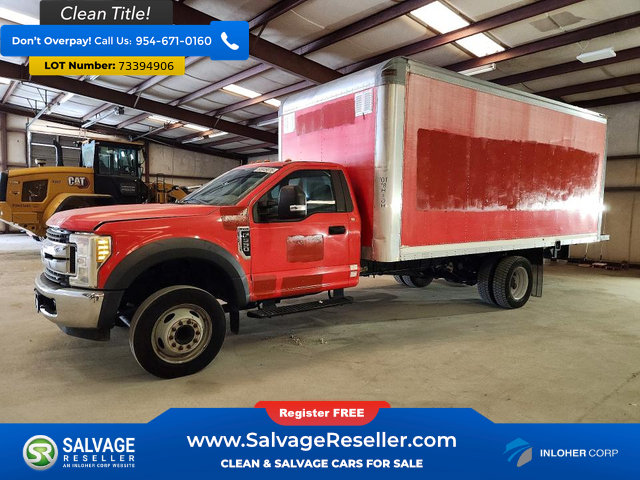 Used 2017 Ford F550 2WD Regular Cab Super Duty image 1