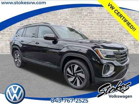 Certified 2025 Volkswagen Atlas SE AWD/4WD image 1