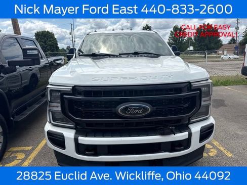 Used 2022 Ford F250 Lariat w/ Black Appearance Package AWD/4WD image 2
