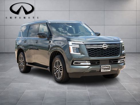 Used 2025 Nissan Armada SL w/ Captain's Chari Seat Package RWD image 3