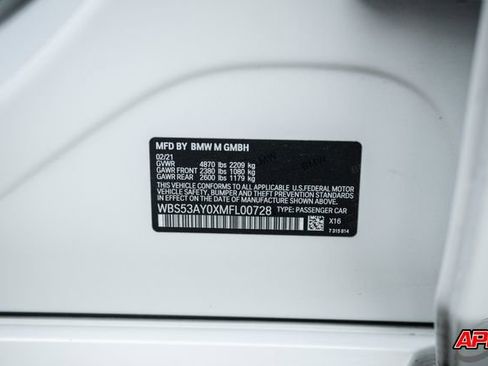 Used 2021 BMW M3 MANUAL w/ M Carbon Exterior Package image 92