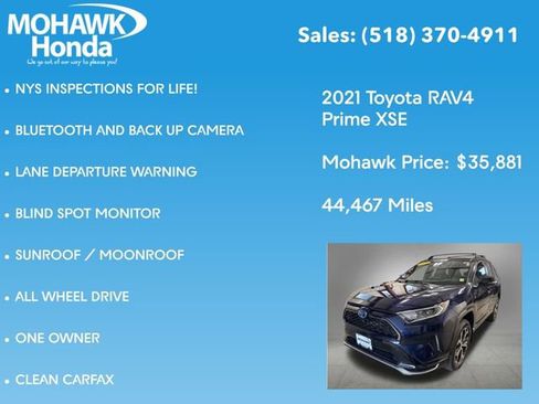 Used 2021 Toyota RAV4 XSE w/ Premium Package AWD/4WD image 7