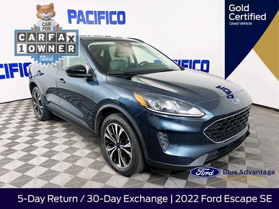 Certified 2022 Ford Escape SE w/ SE Sport Appearance Package