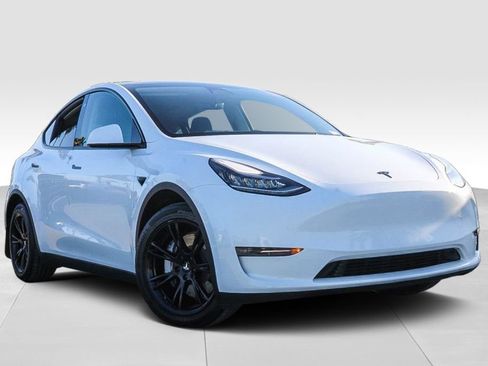 Used 2021 Tesla Model Y Long Range AWD/4WD image 2