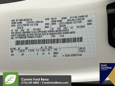 Used 2022 Ford F250 Lariat w/ Lariat Ultimate Package AWD/4WD image 39