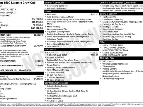 Used 2026 RAM 1500 Laramie w/ Night Edition AWD/4WD image 5