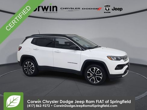 Used 2023 Jeep Compass Limited AWD/4WD image 1
