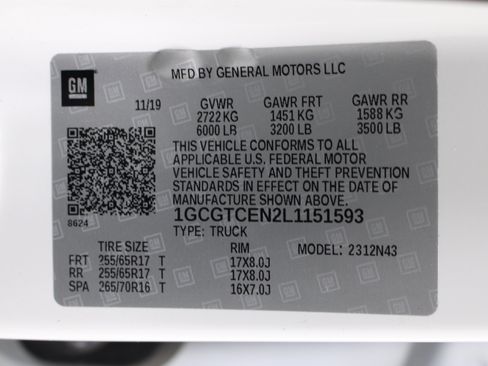Used 2020 Chevrolet Colorado LT w/ LT Convenience Package AWD/4WD image 37