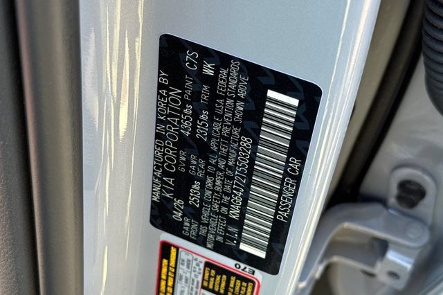 New 2026 Kia K5 GT-Line w/ GT-Line Red Interior Package FWD image 35