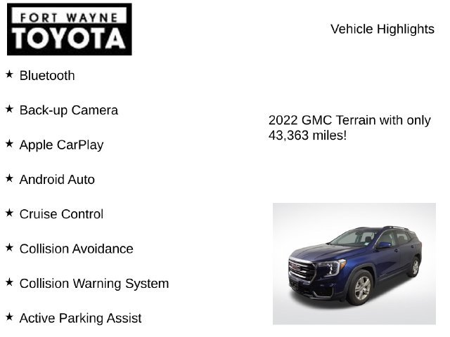 Used 2022 GMC Terrain SLE w/ Driver Convenience Package FWD image 7