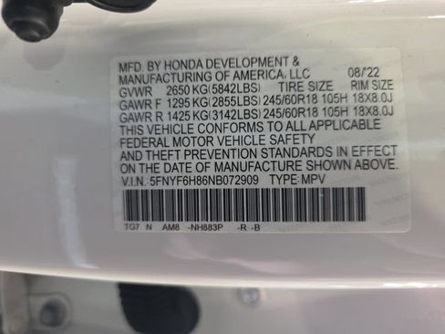 Used 2022 Honda Pilot TrailSport image 39