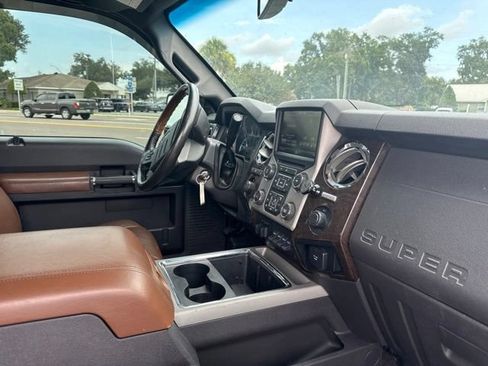 Used 2016 Ford F350 Platinum w/ Platinum Package AWD/4WD image 14
