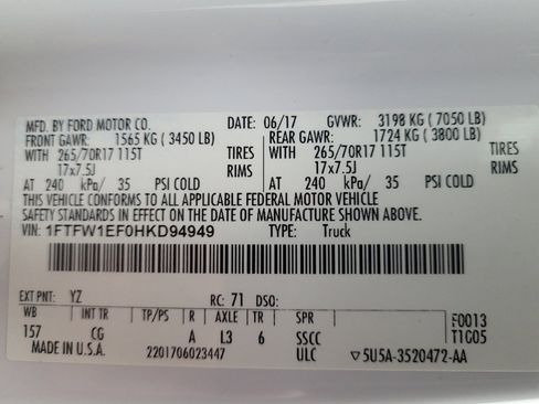 Used 2017 Ford F150 XL AWD/4WD image 33