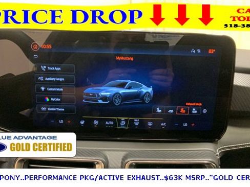 Certified 2024 Ford Mustang GT Premium w/ GT Performance Package image 32