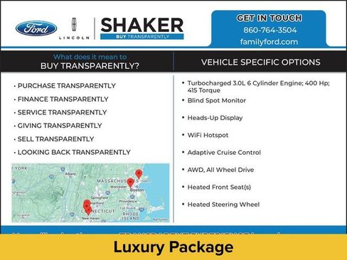 New 2025 Lincoln Aviator Reserve w/ Equipment Group 201A image 4