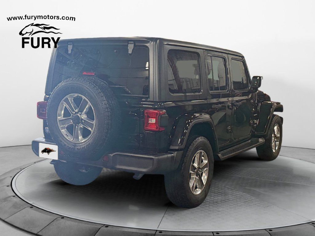 Used 2022 Jeep Wrangler Unlimited Sahara w/ LED Lighting Group AWD/4WD image 4