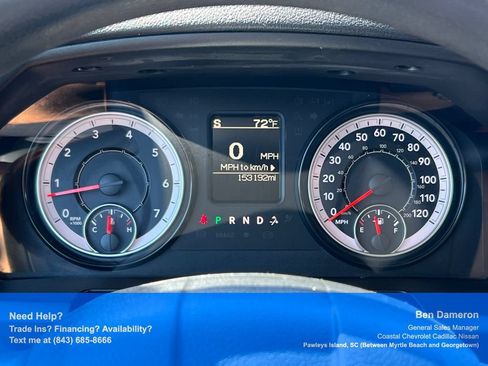 Used 2023 RAM 1500 Tradesman w/ Chrome Appearance Group RWD image 24